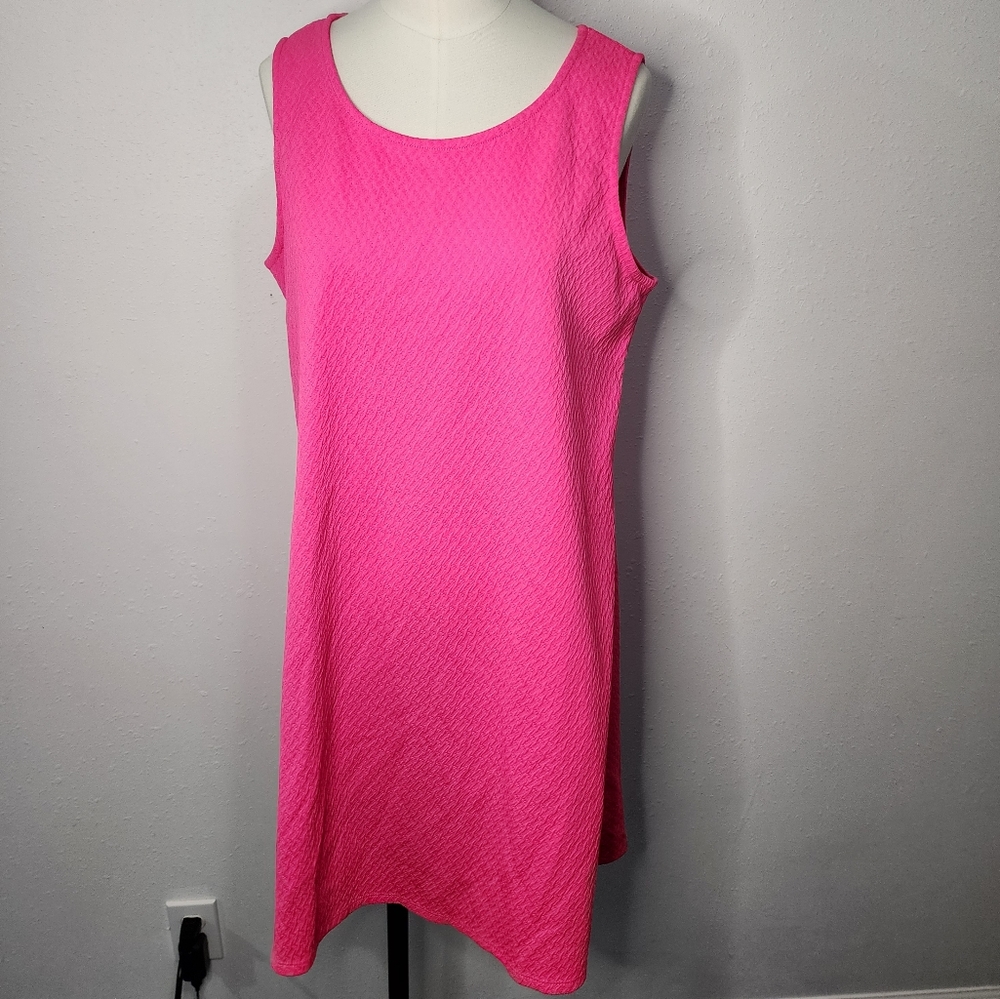 Boutique Hot Pink Shift Dress